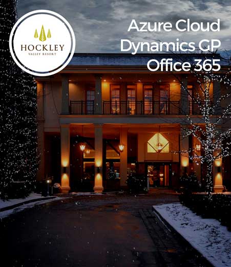 hockley valley resort, dynamics gp, microsoft azure cloud, office 365