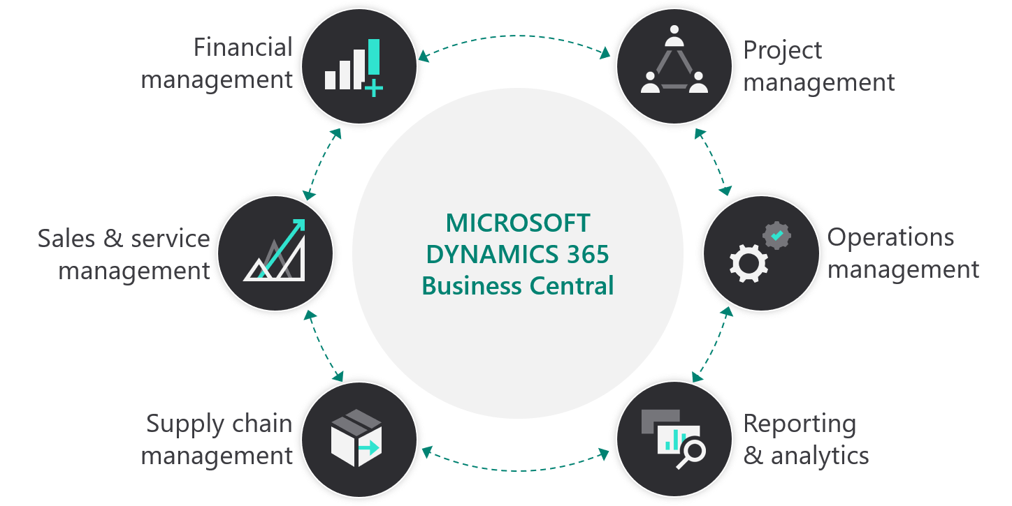 dynamics 365, microsoft, business central, capabilities