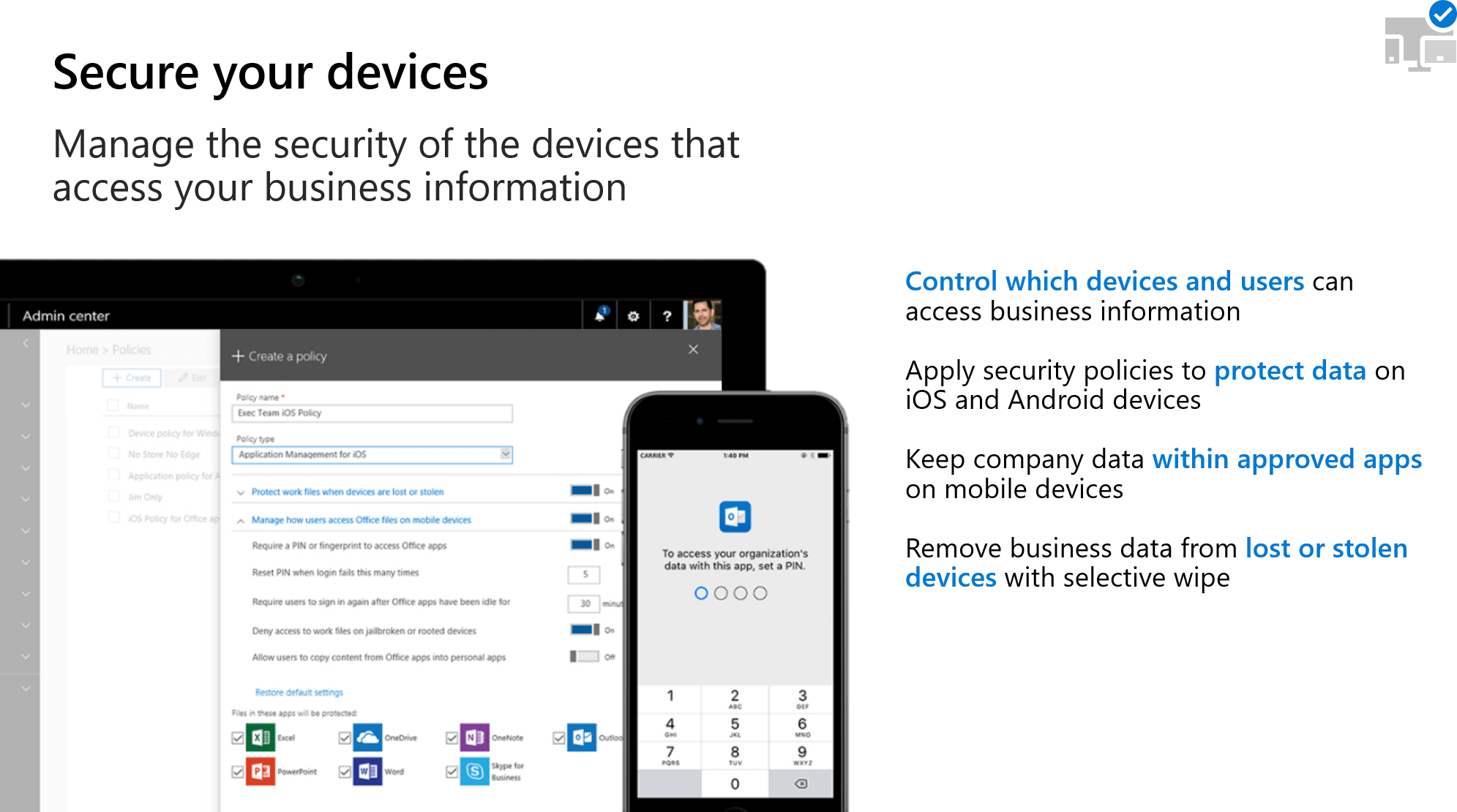 microsoft 365 business, endpoint protection, cloud security