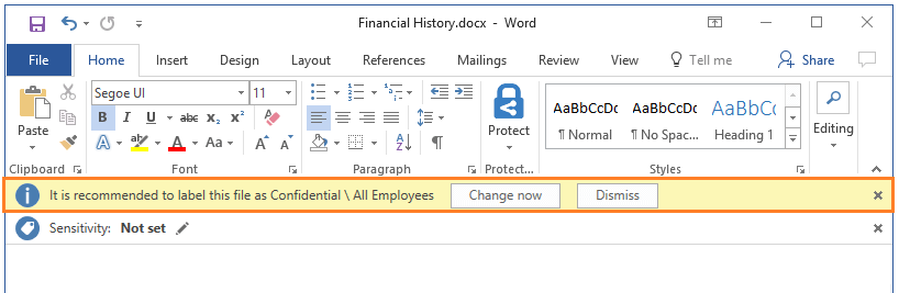 Protecting Business Data 1 InformationProtection
