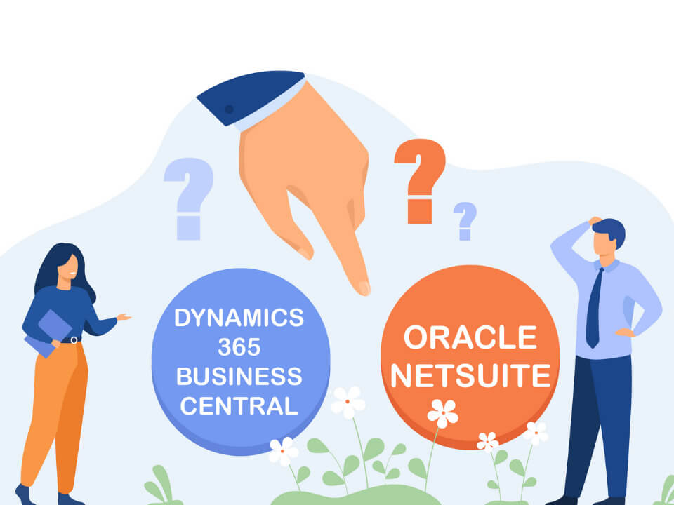 oracle netsuite, microsoft dynamics 365, dynamics 365 business central, erp