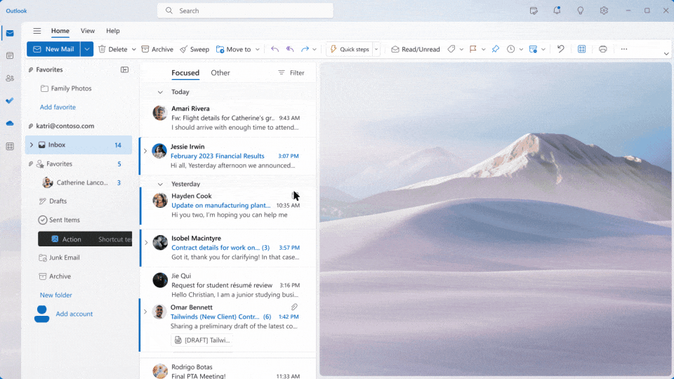 8 Keys to Success with Our Microsoft Copilot eBook 5 Copilot Outlook